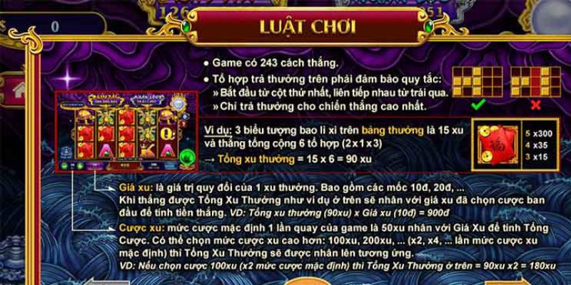 Luật chơi Kho Tàng Ngũ Long Hitclub bạn nên ghi nhớ